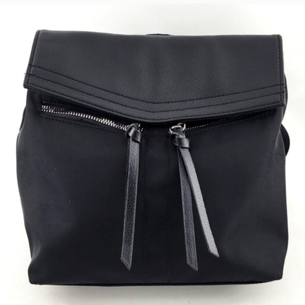 Botkier Trigger Backpack Black Nylon Multi Functi… - image 2